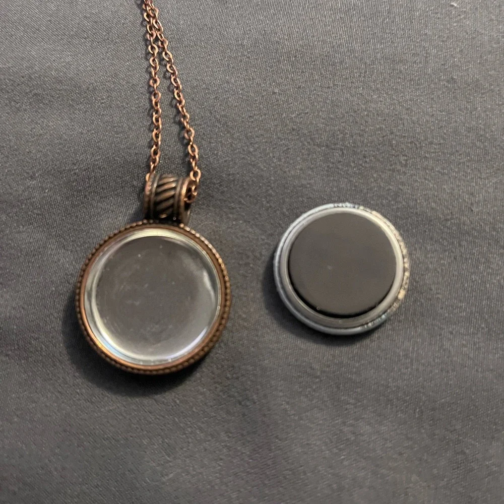 Magnabilities Magnetic beach Insert Pendant necklace vintage interchangeable - Picture 5 of 5